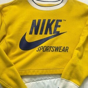 Nike Reversible Sweatshirt with Navy Logo